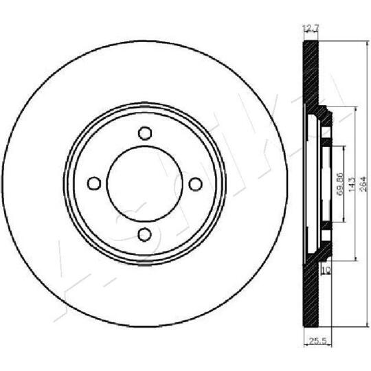 61-00-0318 - Brake Disc 