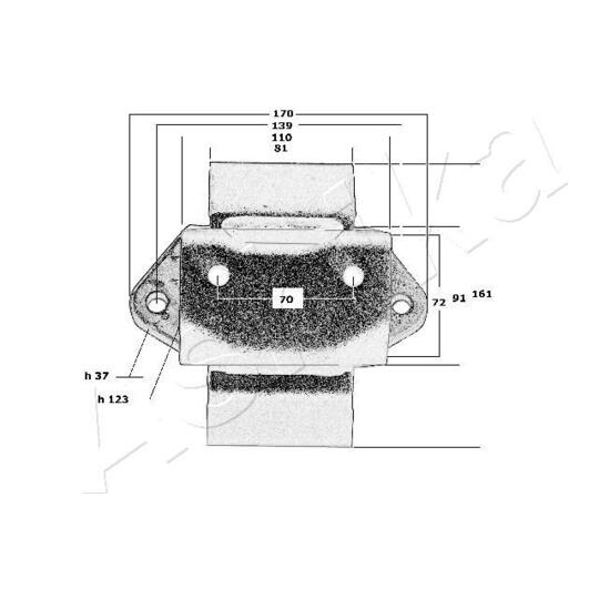 GOM-5024 - Engine Mounting 