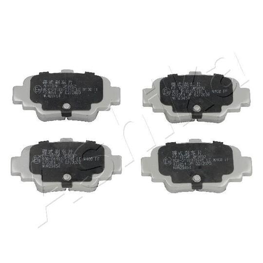 51-01-197 - Brake Pad Set, disc brake 