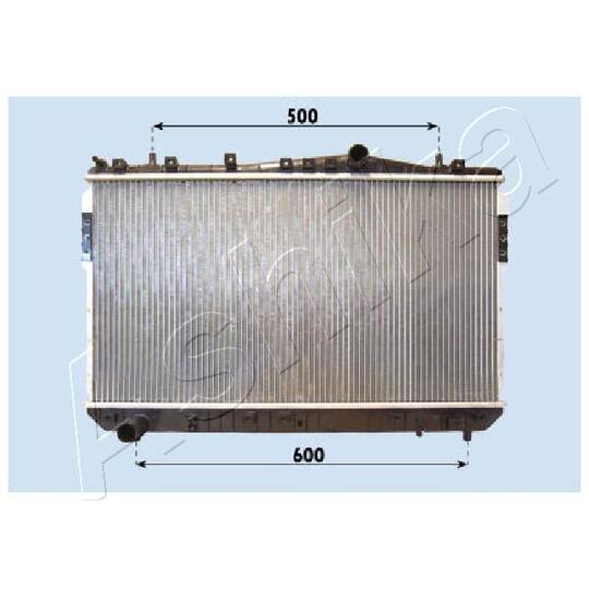 RDA313022 - Radiaator,mootorijahutus 