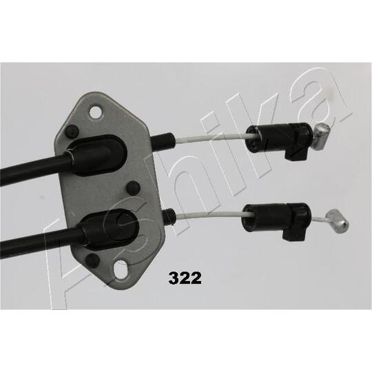 131-03-322 - Cable, parking brake 