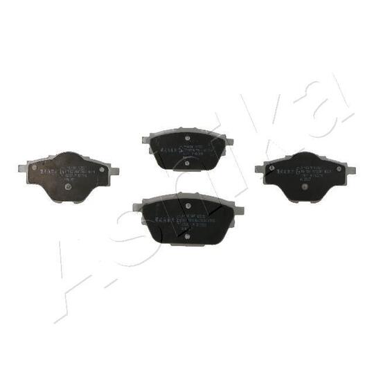 51-00-00019 - Brake Pad Set, disc brake 