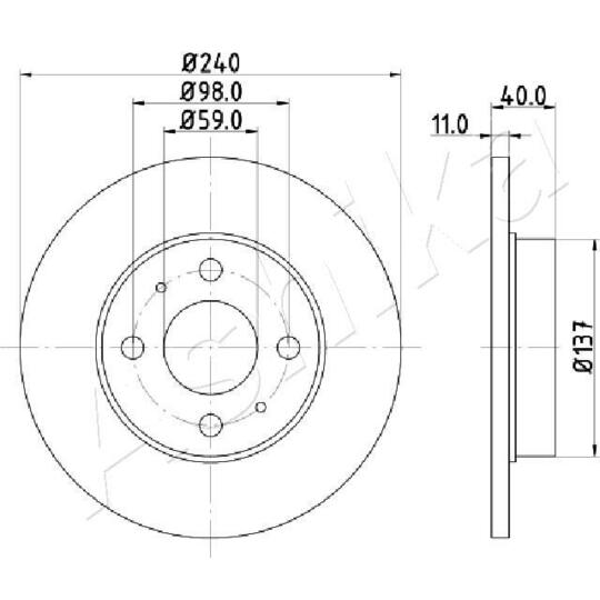 61-00-0200 - Brake Disc 