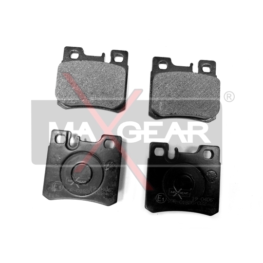 19-0406 - Brake Pad Set, disc brake 