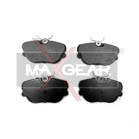 19-0447 - Brake Pad Set, disc brake 