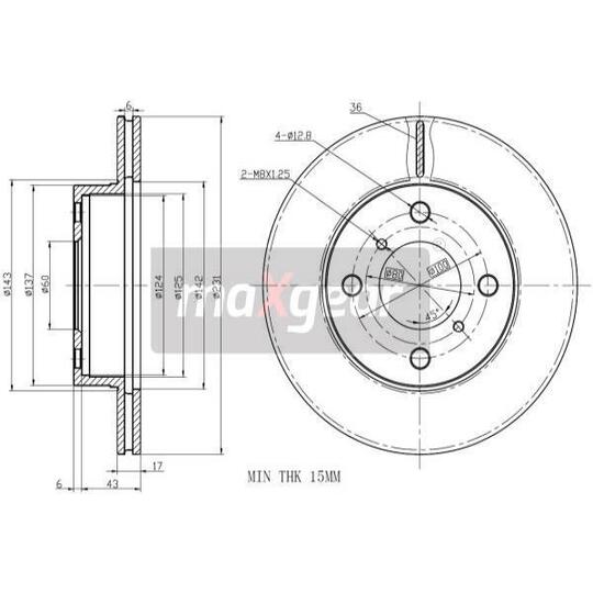 19-2327 - Brake Disc 