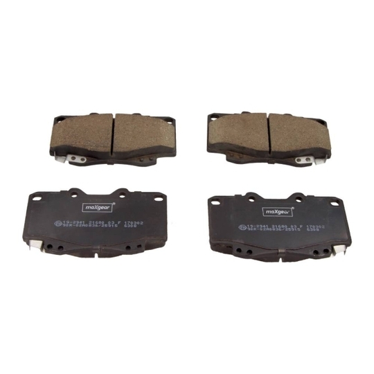 19-2941 - Brake Pad Set, disc brake 