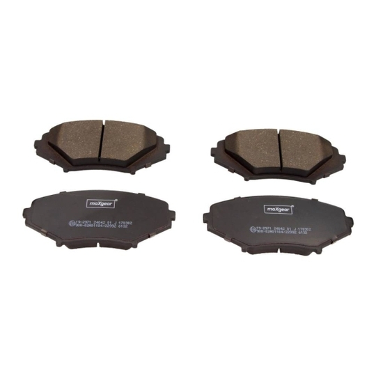 19-2971 - Brake Pad Set, disc brake 