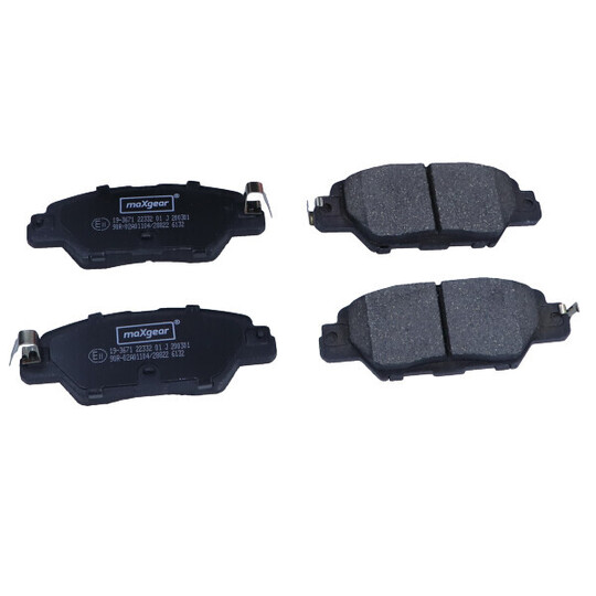 19-3671 - Brake Pad Set, disc brake 