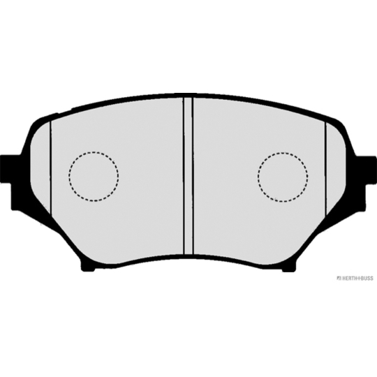 J3603066 - Brake Pad Set, disc brake 