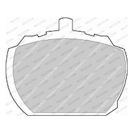 FVR833 - Brake Pad Set, disc brake 