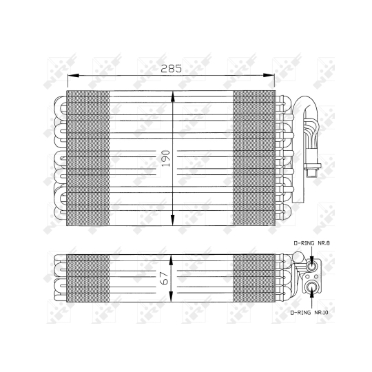 36026 - Evaporator, air conditioning 