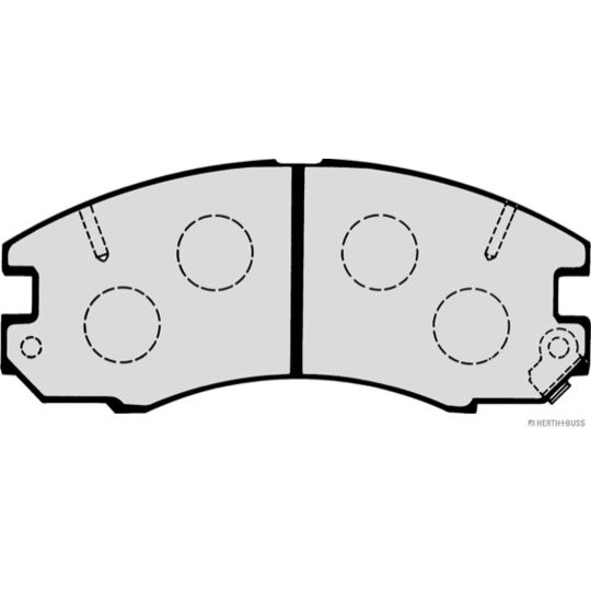 J3602049 - Brake Pad Set, disc brake 