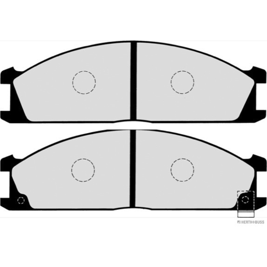 J3601037 - Brake Pad Set, disc brake 
