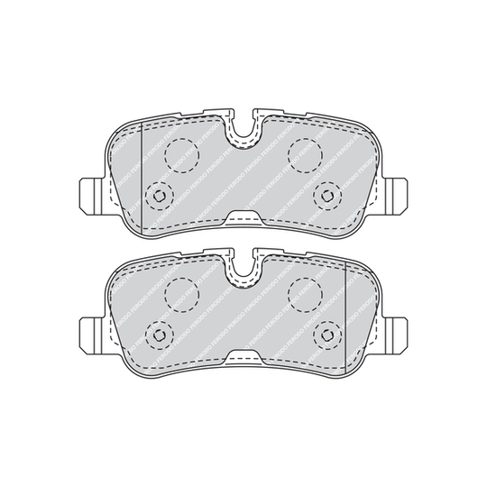 FDB4105 - Brake Pad Set, disc brake 
