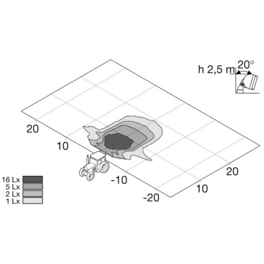 1G4 003 470-001 - Arbetsstrålkastare 