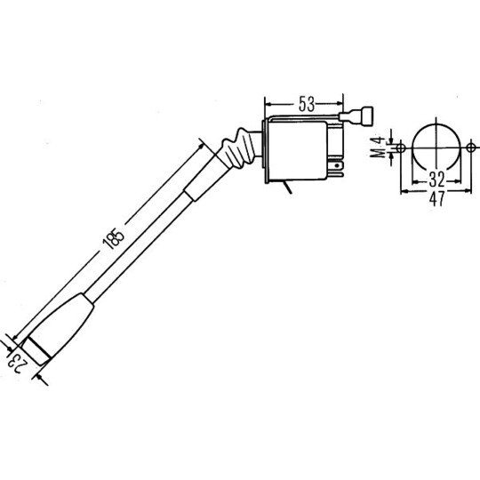 6TA 003 394-001 - Rattstångsbrytare 