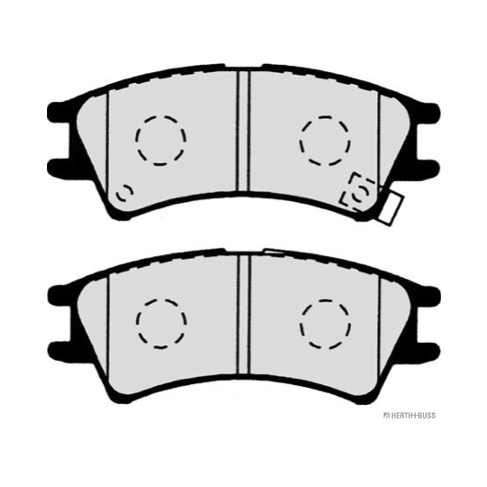 J3600524 - Brake Pad Set, disc brake 