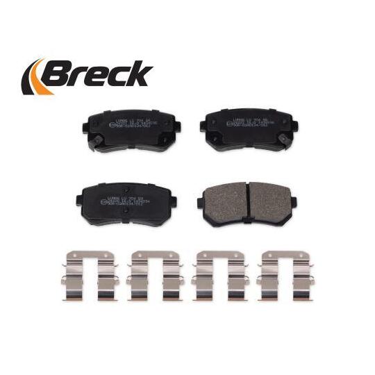 24320 00 704 10 - Brake Pad Set, disc brake 
