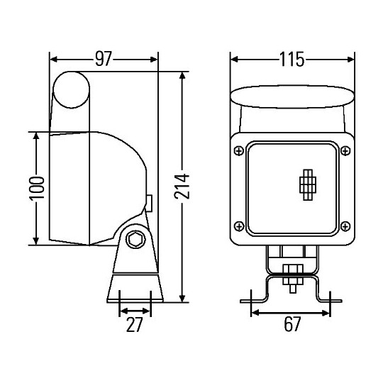 1GA 007 506-021 - Työvalo 