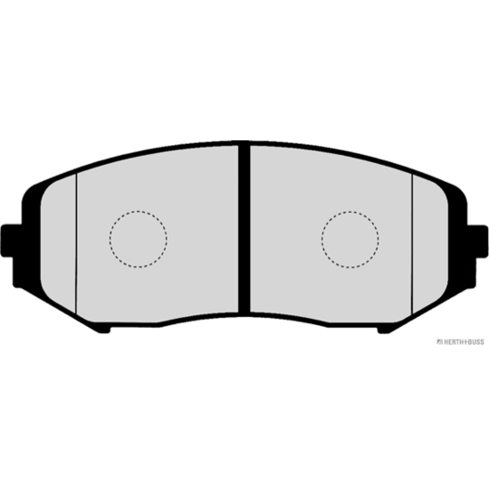 J3608028 - Brake Pad Set, disc brake 