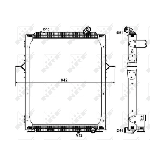 579563 - Radiaator, mootorijahutus 