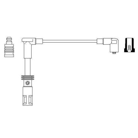 0 356 912 860 - Ignition Cable 