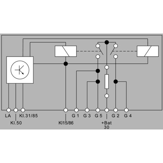 4RV 008 188-021 - Control Unit, glow plug system 