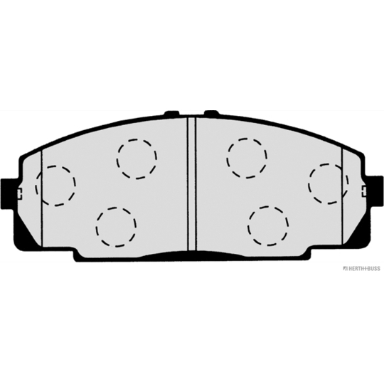 J3602083 - Brake Pad Set, disc brake 