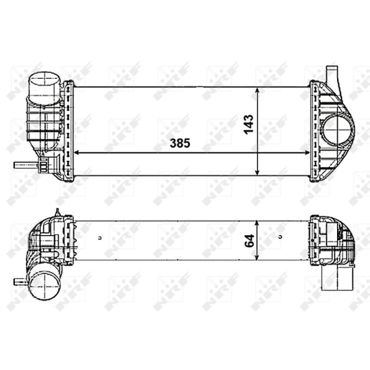 30468 - Intercooler, charger 