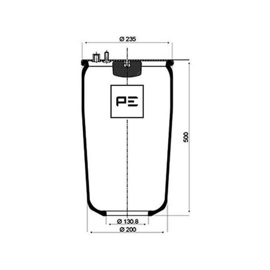 084.251-70A - Boot, air suspension 