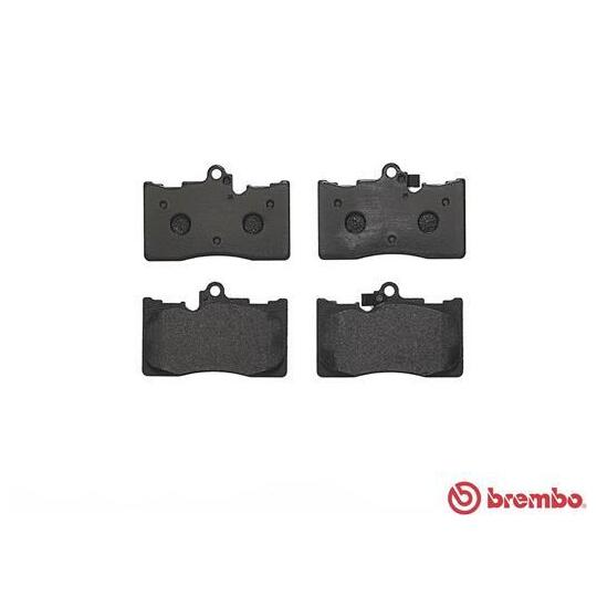 P 83 072 - Brake Pad Set, disc brake 