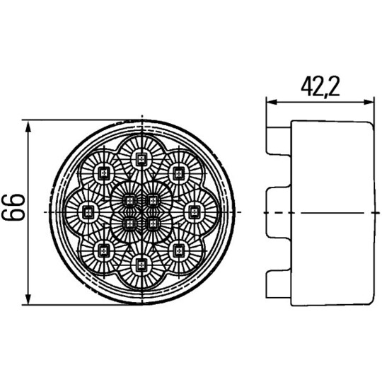 2SB 009 001-401 - Combination Rearlight 