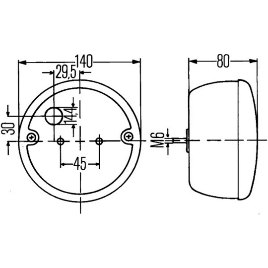 2SE 001 685-201 - Combination Rearlight 