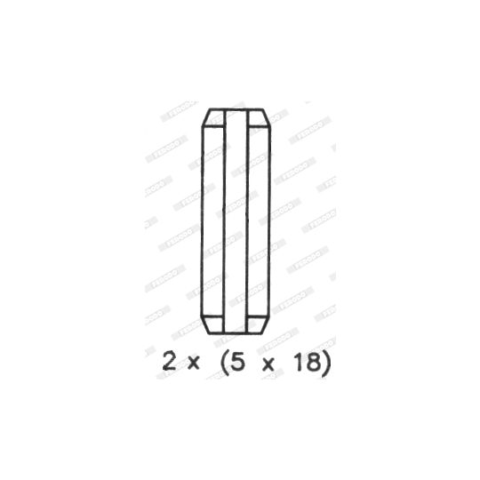 FSB152 - Brake Shoe Set 