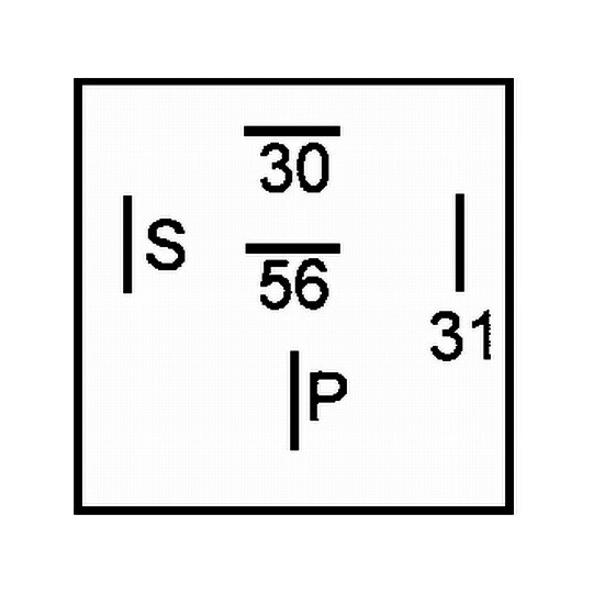 5WD 003 547-071 - Relay, headlight cleaning 