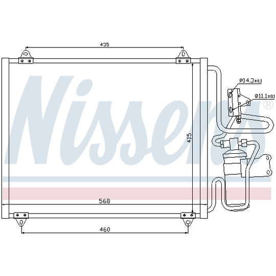 94440 - Condenser, air conditioning 