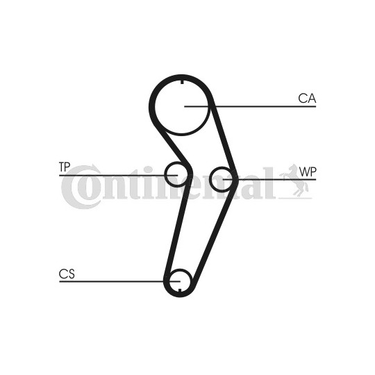 CT988WP1 - Water Pump & Timing Belt Set 