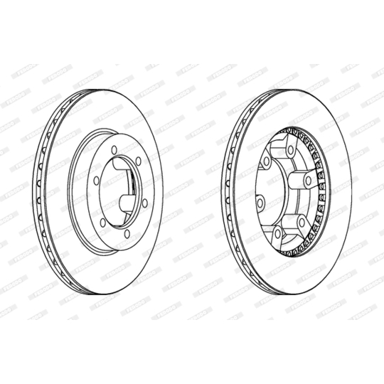 DDF392 - Brake Disc 