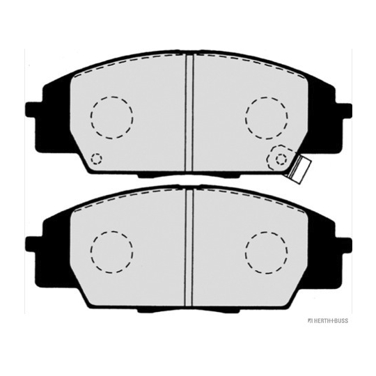 J3604067 - Brake Pad Set, disc brake 
