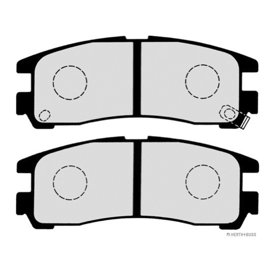 J3615003 - Brake Pad Set, disc brake 
