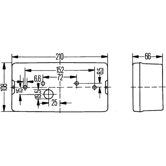 2VP 006 040-121 - Combination Rearlight 