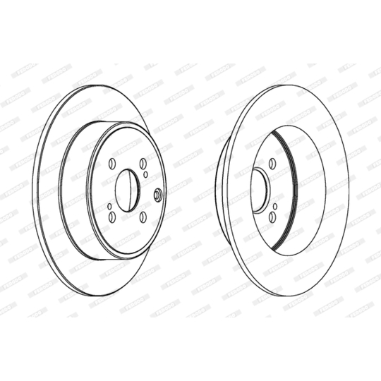 DDF1421 - Brake Disc 