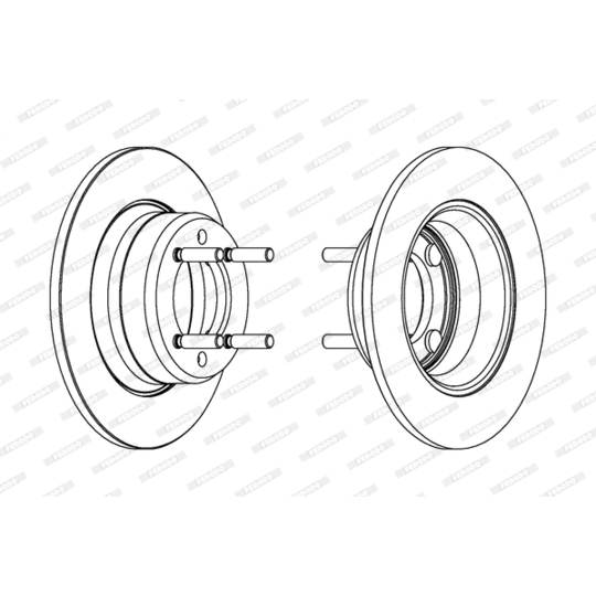 DDF036 - Brake Disc 