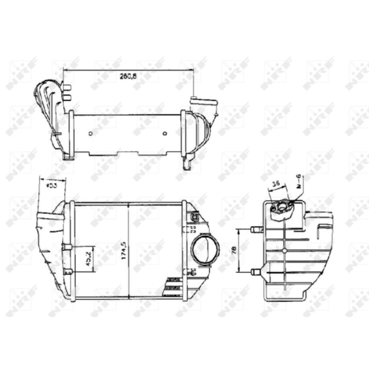 30133 - Intercooler, charger 