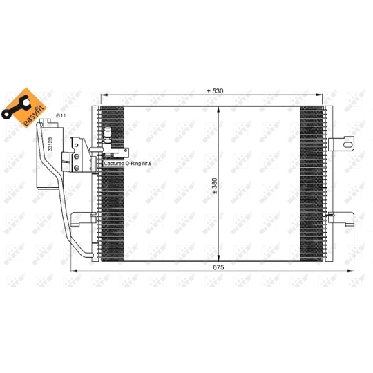 35527 - Condenser, air conditioning 