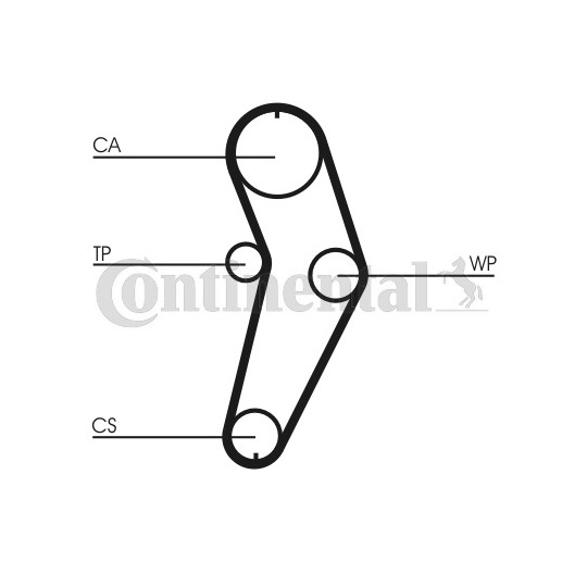 CT709WP2 - Water Pump & Timing Belt Set 