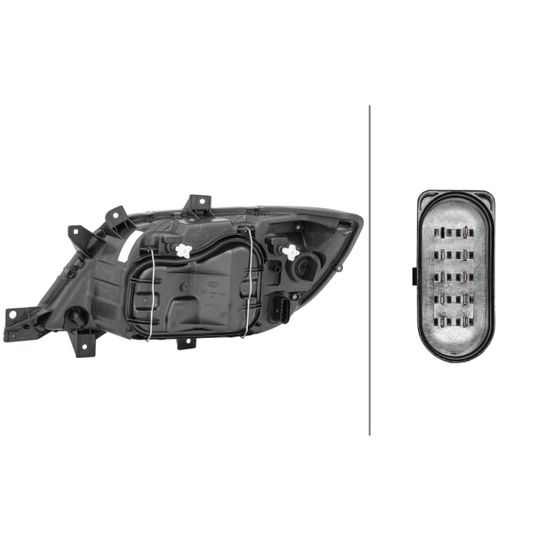 1EH 008 010-021 - Headlight 