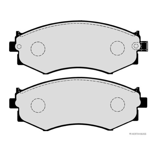 J3601042 - Brake Pad Set, disc brake 