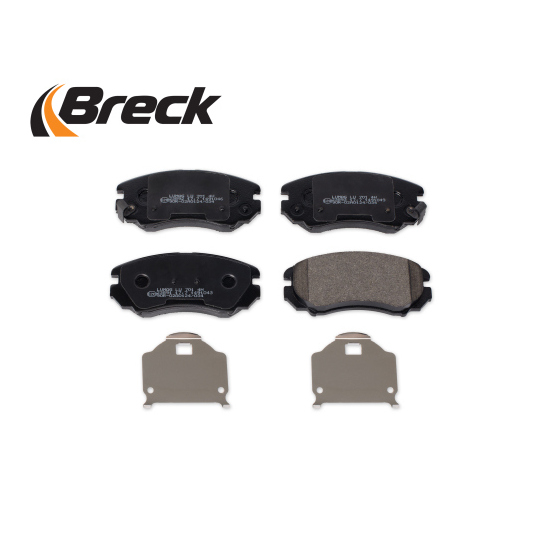 23891 00 701 10 - Brake Pad Set, disc brake 